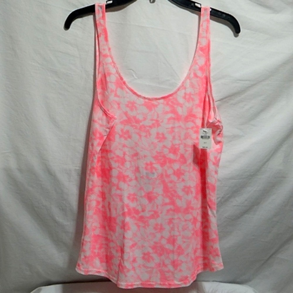 (X-63) SALE! NWT PINK Victoria's Secret 2013 Tank Sz.S Oversized - Picture 1 of 9